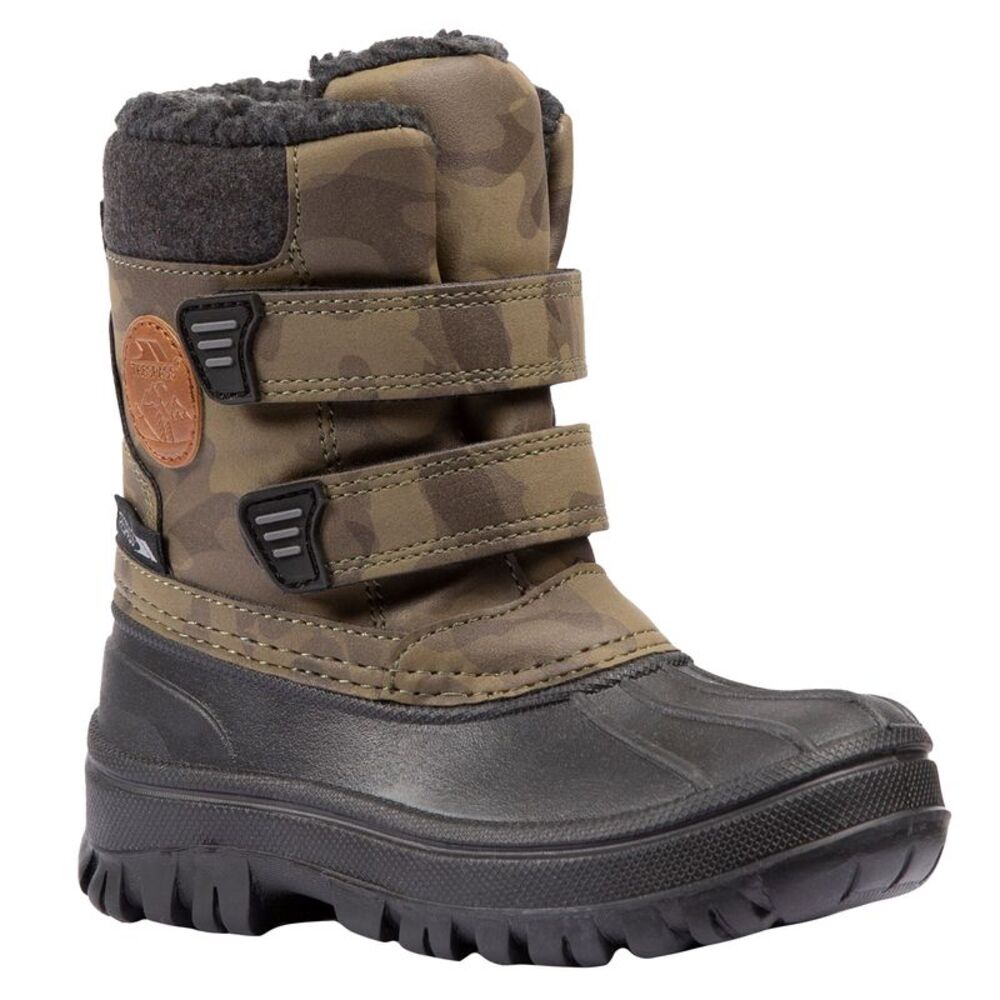 Trespass Toddler Alex Snow Boots / Green
